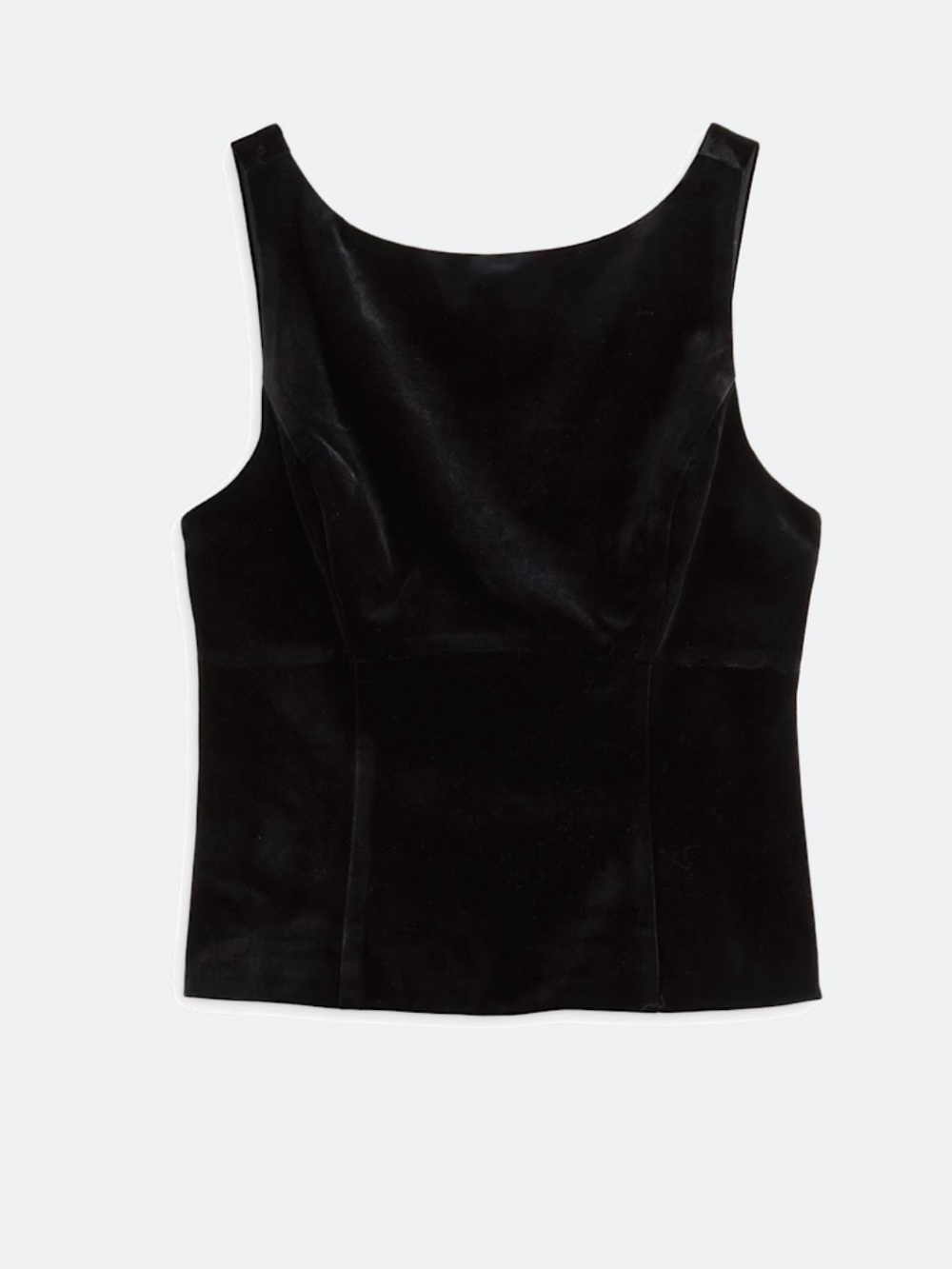 NWOT Astr Velvet Black Sleeveless Camisole